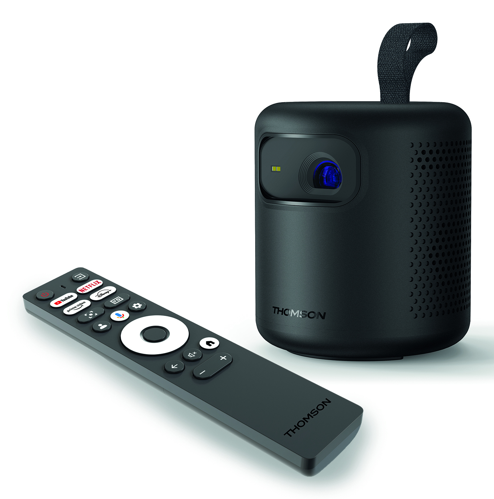 THOMSON Vega PG35B Google TV 4K Akıllı Projeksiyon Cihazı Siyah