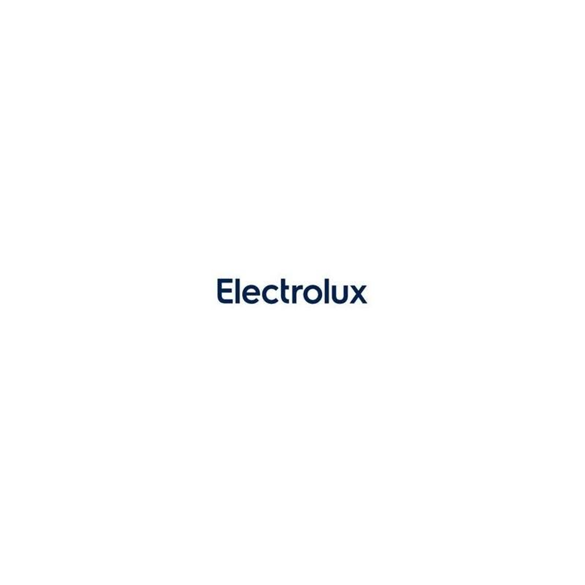 Il logo Electrolux, in blu scuro, è centrato su sfondo bianco. Il testo è pulito e moderno.