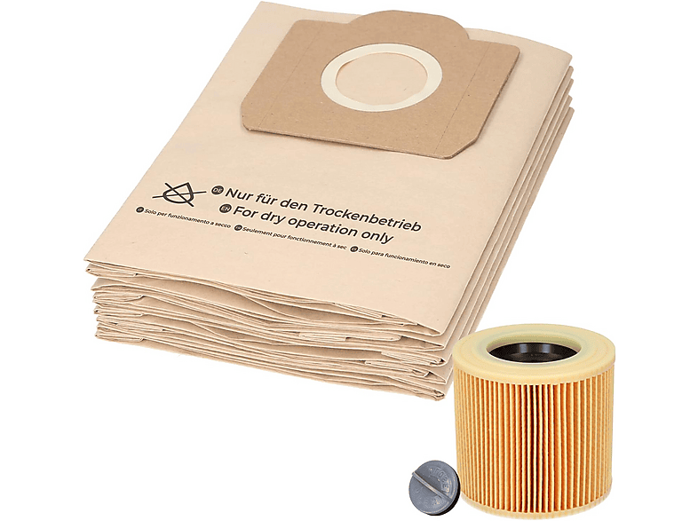 Karcher Bolsa De Filtro Para Aspiradoras Wd1