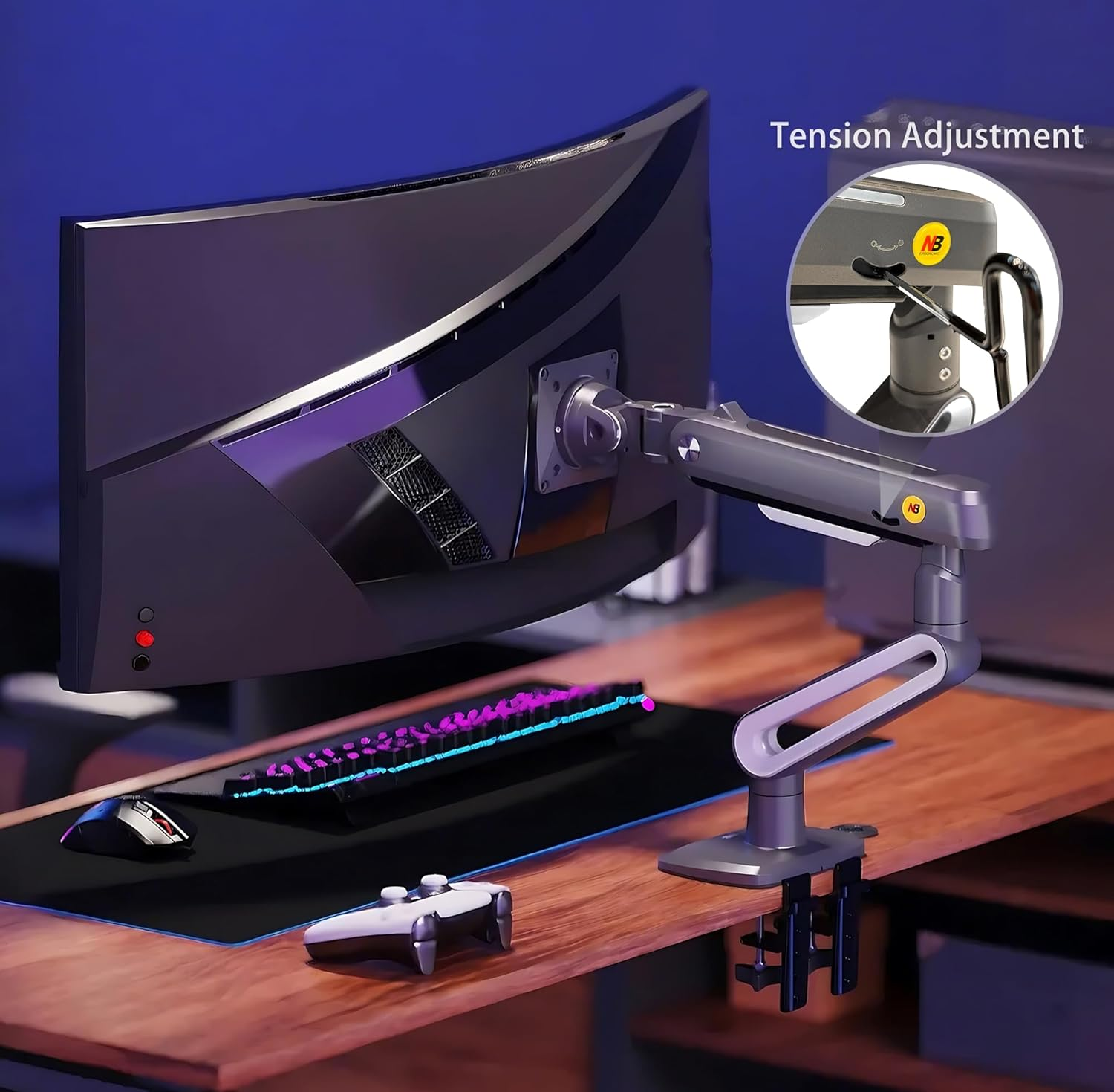 NB NORTH BAYOU Ergonomic A6-Gaming Profesyonel Monitör Askı Aparatı
