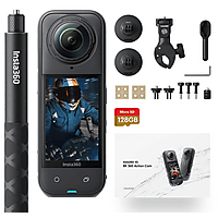 MediaMarkt INSTA360 X5 All-in-One Motor Bundle Actioncam Zwart aanbieding