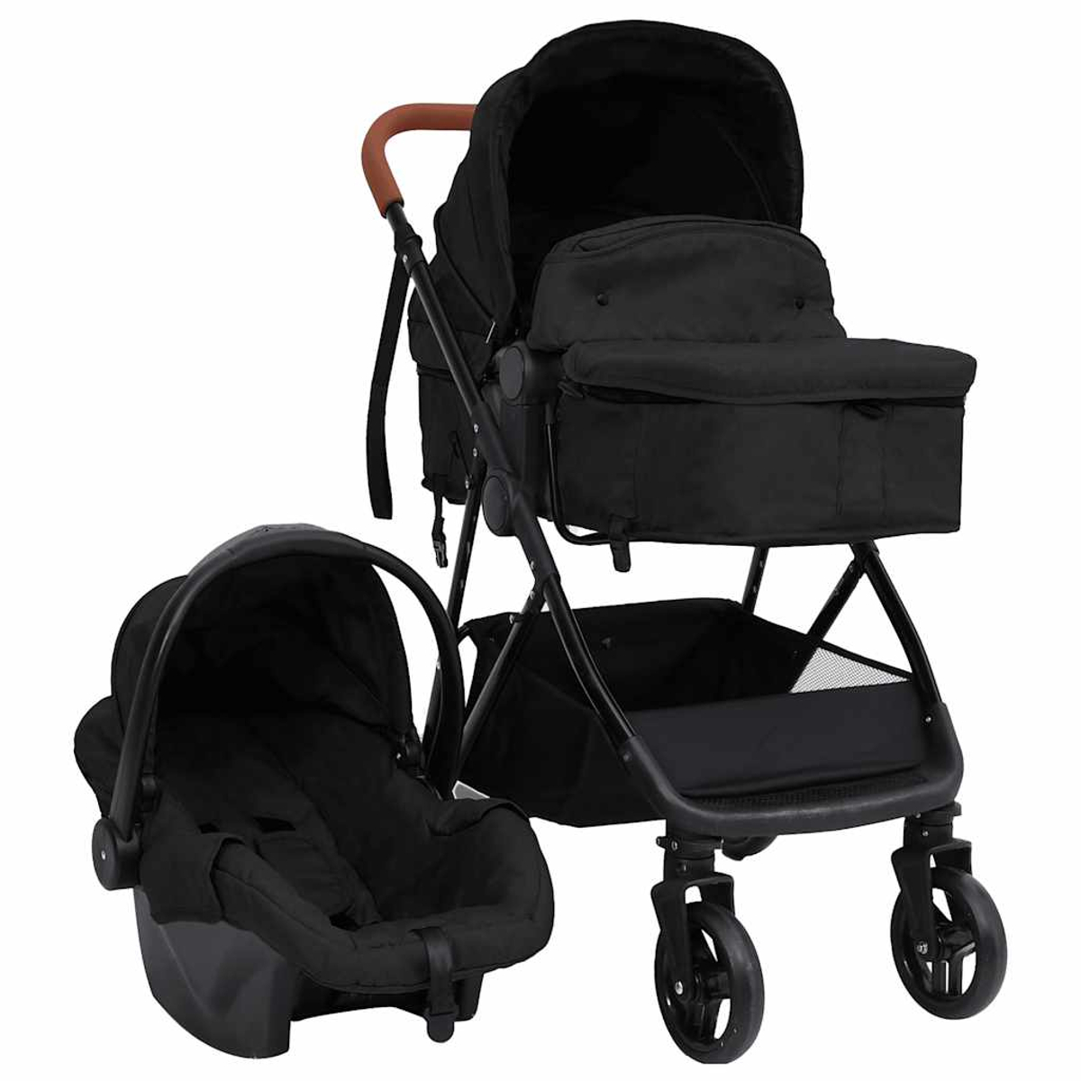 VIDAXL 10330 Kinderwagen Grau