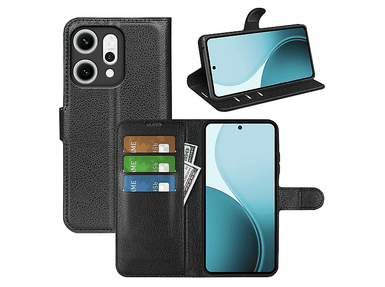 MOBYDEFEND portefeuille avec fermeture frontale Compatible avec Oppo ...