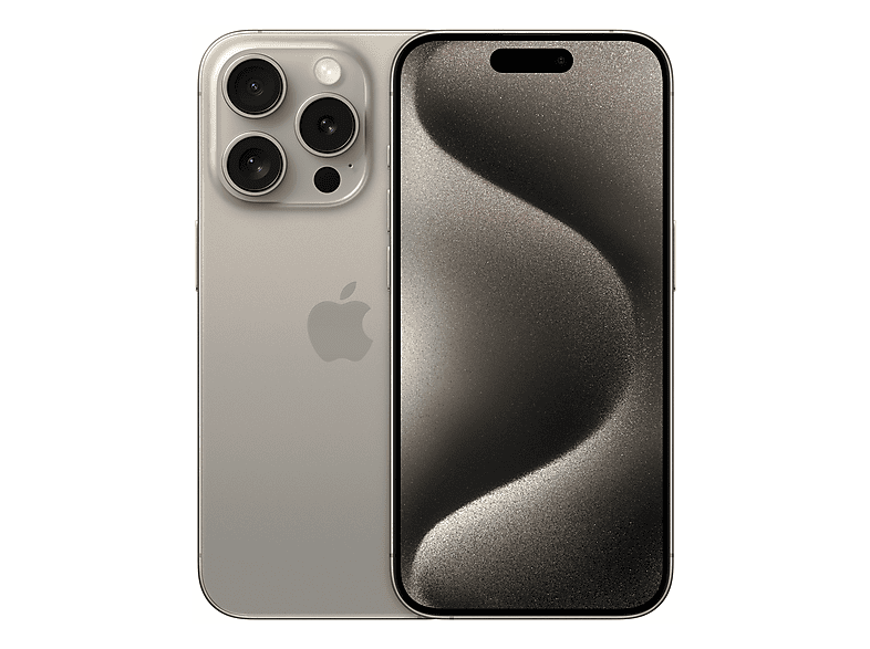 APPLE 1561352 IPHONE 15 PRO NATURAL 128GB-YPT, Gris, Móvil iOS