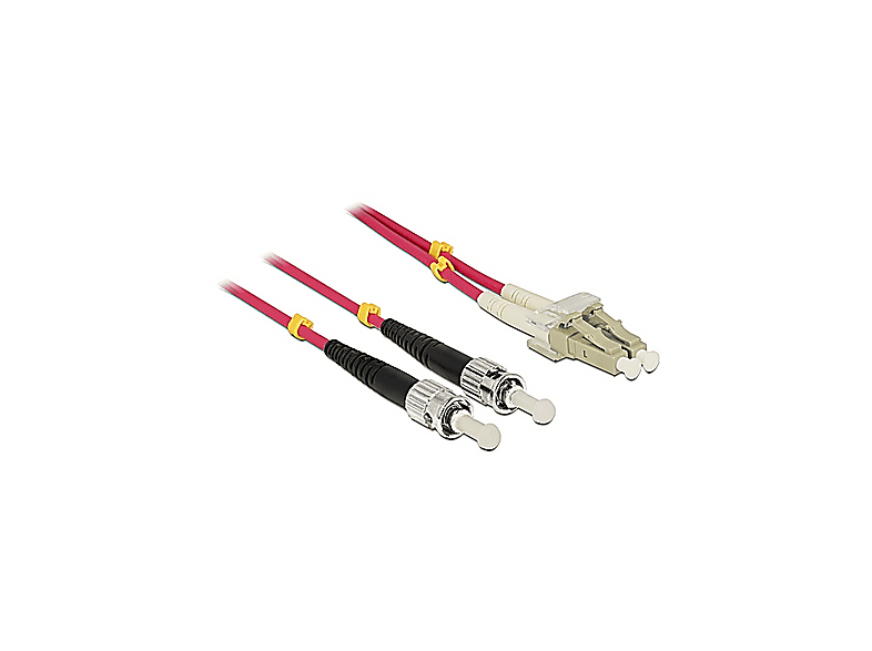 Kabel sieciowy DELOCK LC | ST, 3m Fioletowy - sprawdź cenę i opinie w ...
