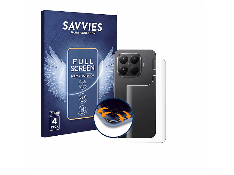 Pellicola Protettiva Savvies Per Honor 90 - Full Cover 3D Curved 4 Pezzi - 3