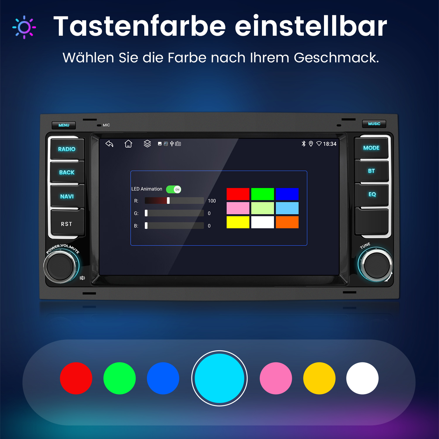 DAB AUTORADIO CARPLAY GPS Chat GPT Android15 Für VW T6 Transporter Multivan kam EUR 214,99