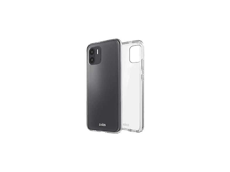 Cover Per Xiaomi Redmi A1 – Custodia 2 In 1 Antiurto 360° – Bordo In TPU Morbido E Retro Rigido Trasparente