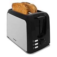 MediaMarkt TOMADO TBT2001B Broodrooster Zwart aanbieding