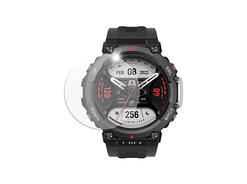 FIXED Smartwatch Schutzglas FIXGW-986, Schutzglas, Amazfit, T-Rex 2, Transparent
