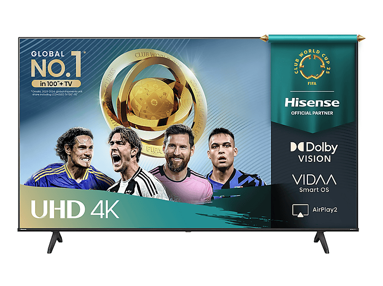 HISENSE 55A6Q Fernseher (Flat, 55 Zoll / 139,7 cm, UHD 4K, SMART TV)