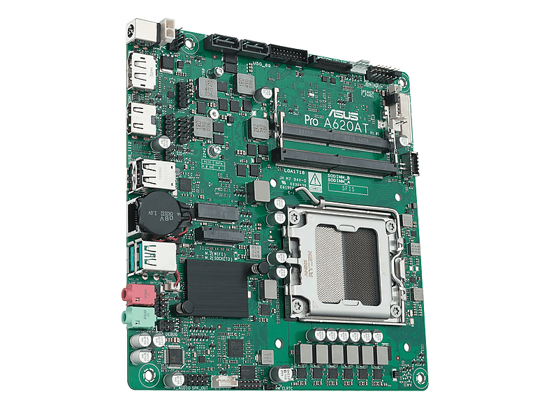 ASUS Pro A620AT-CSM DDR5 M.2 HDMI DP AMD A620A DDR5 Mini-ITX