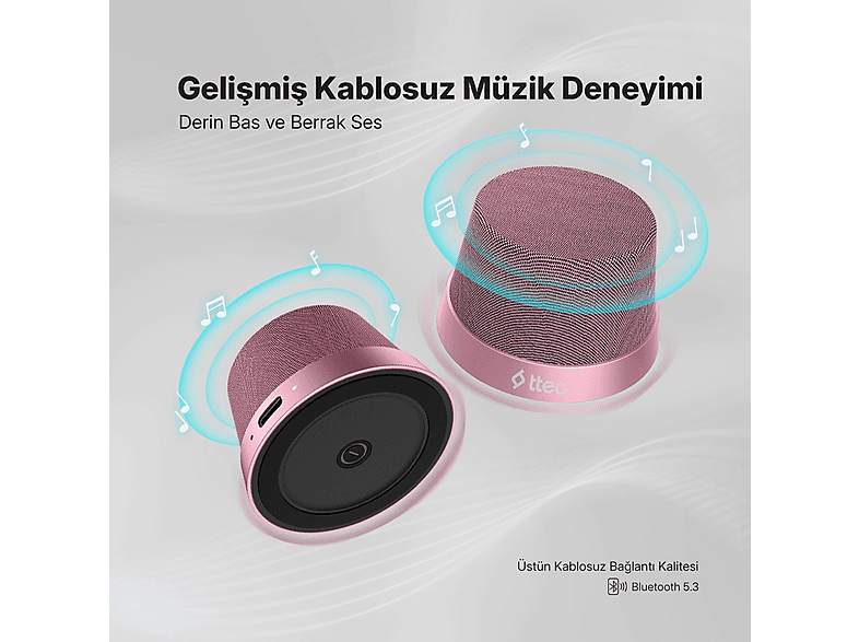 TTEC Vox Mini M Magsafe Uyumlu 2'si 1 Arada Kablosuz Bluetooth