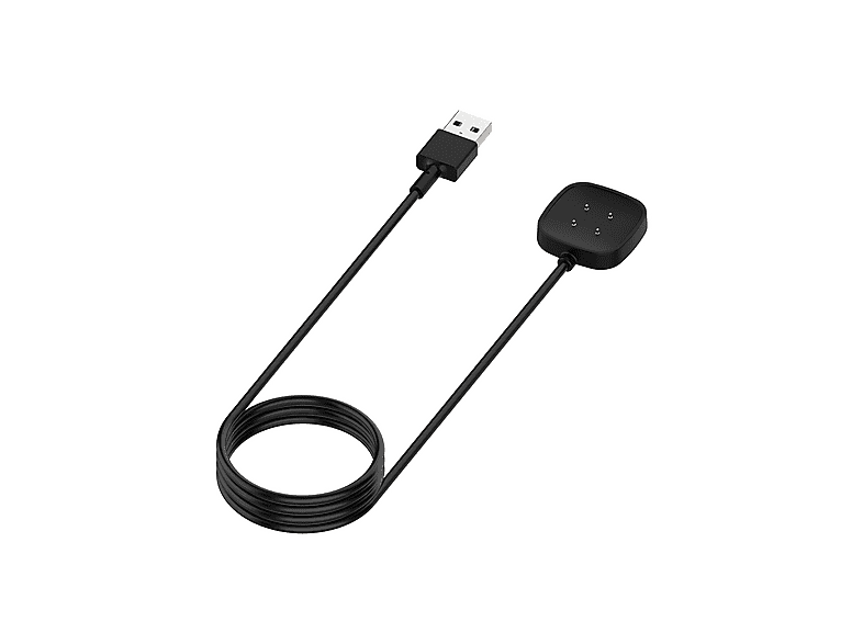 INF 34664, Ladekabel, Fitbit, Versa 4 / Sense 2, Schwarz