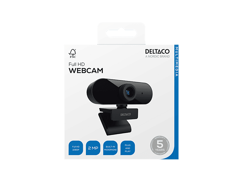 VIDEOCAMERA DELTACO W-100 webcam | MediaWorld.it