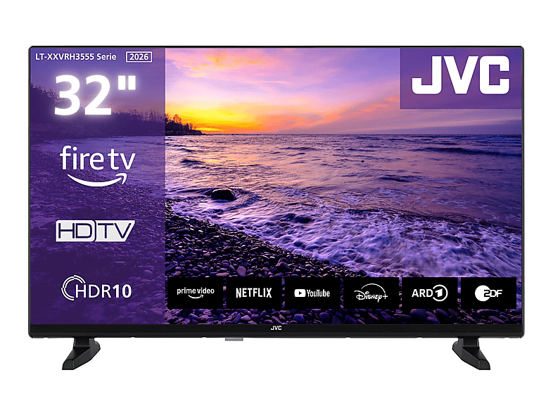 JVC LT-32VRH3555 LED TV (Flat, 32 Zoll / 80 cm, HD-ready, SMART TV)