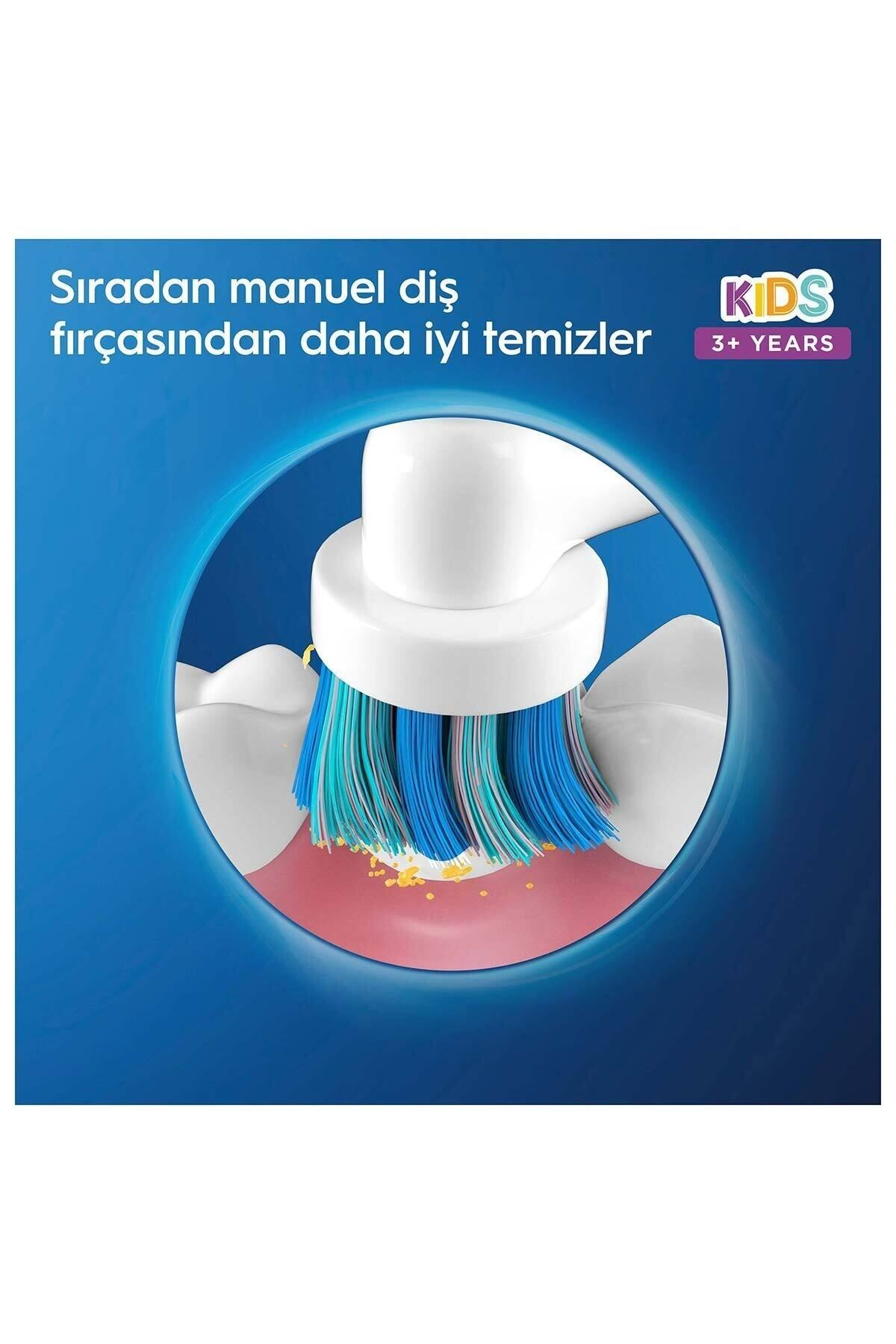 ORAL B D100 VİTALİTY Lightyear Özel Seri Çocuklar İçin Ekstra Yumuşak Elektrikli Diş Fırçası Beyaz