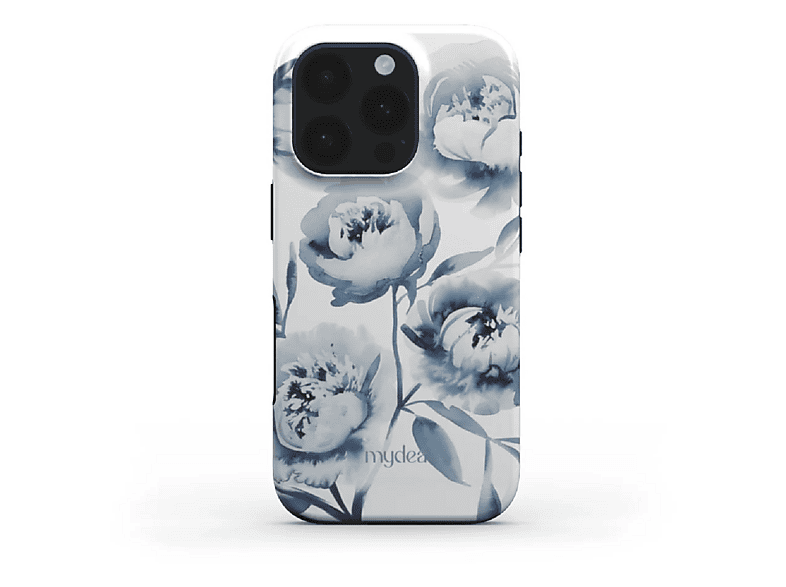 MYDEA Midnight Peony COVER per iPhone 16 Pro, Bianca e blu | MediaWorld.it