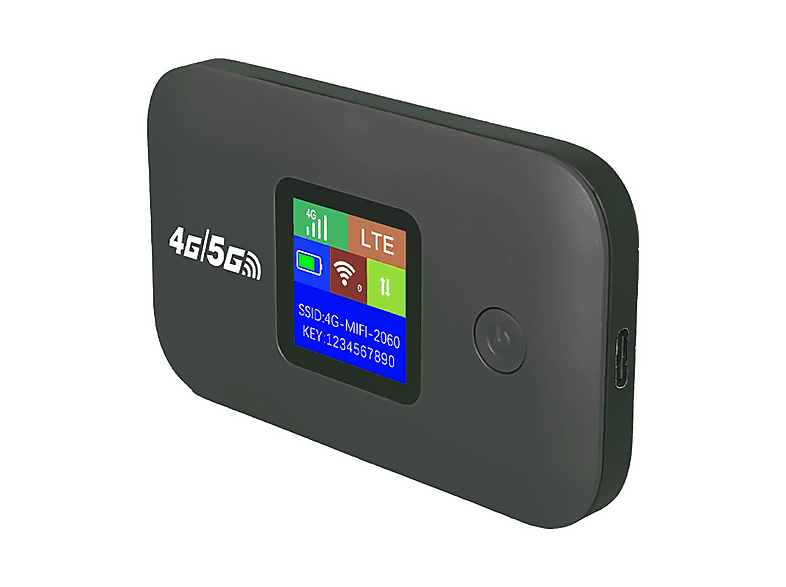 COSYHOMES LTE 4G/5G 3000mAh USB-C Display Wlan-Router | MediaMarkt