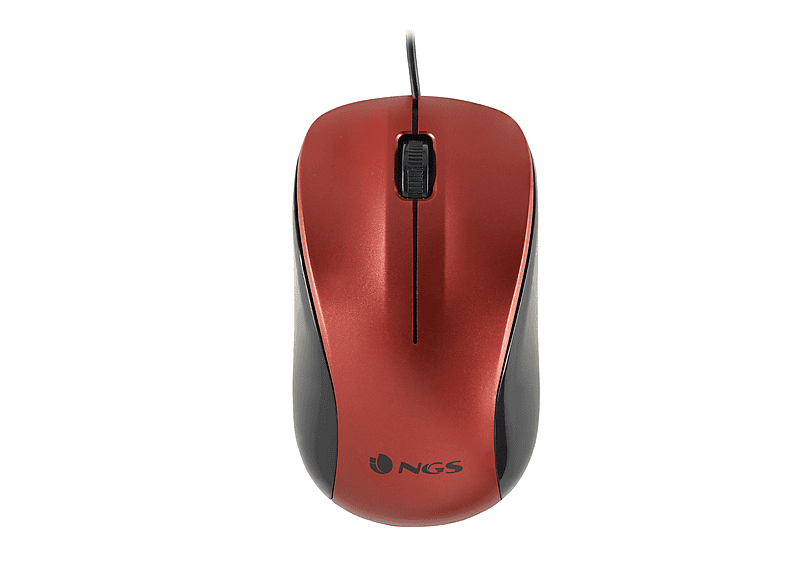 NGS CREW Bedrade muis Rood | MediaMarkt