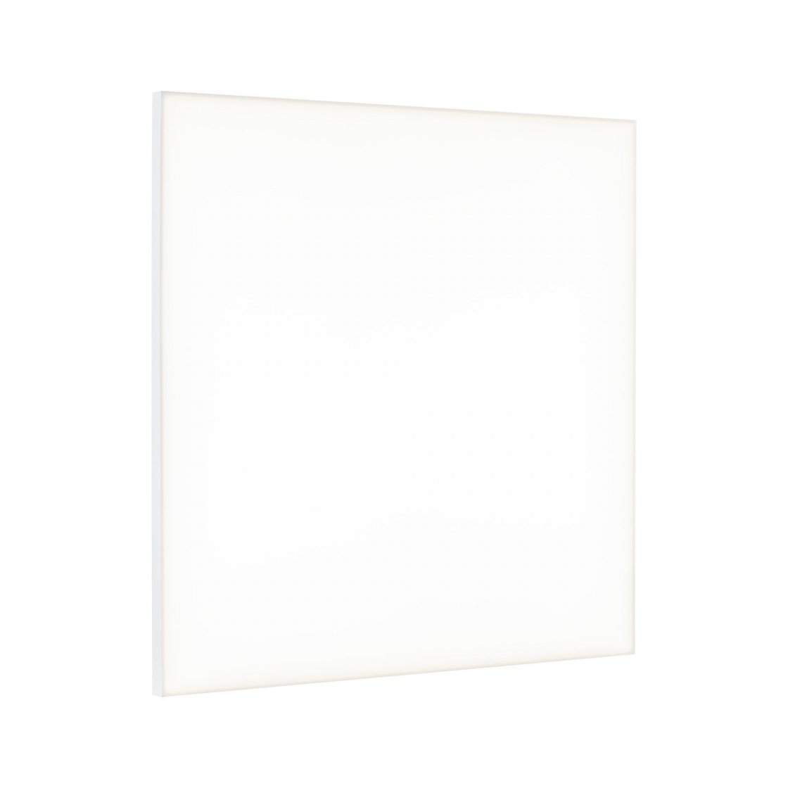 Prostokątny, biały panel na białym tle. Panel jest lekko pochylony, ukazując swój profil boczny.