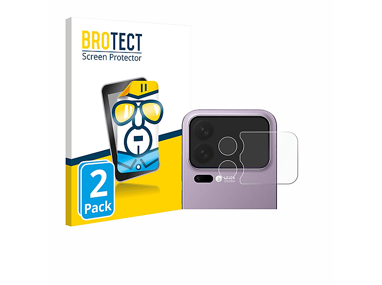 BROTECT Displayschutzfolie Für Pentax K-x – 2 Stück, Ultraklar, Kratzfest, Made In Germany