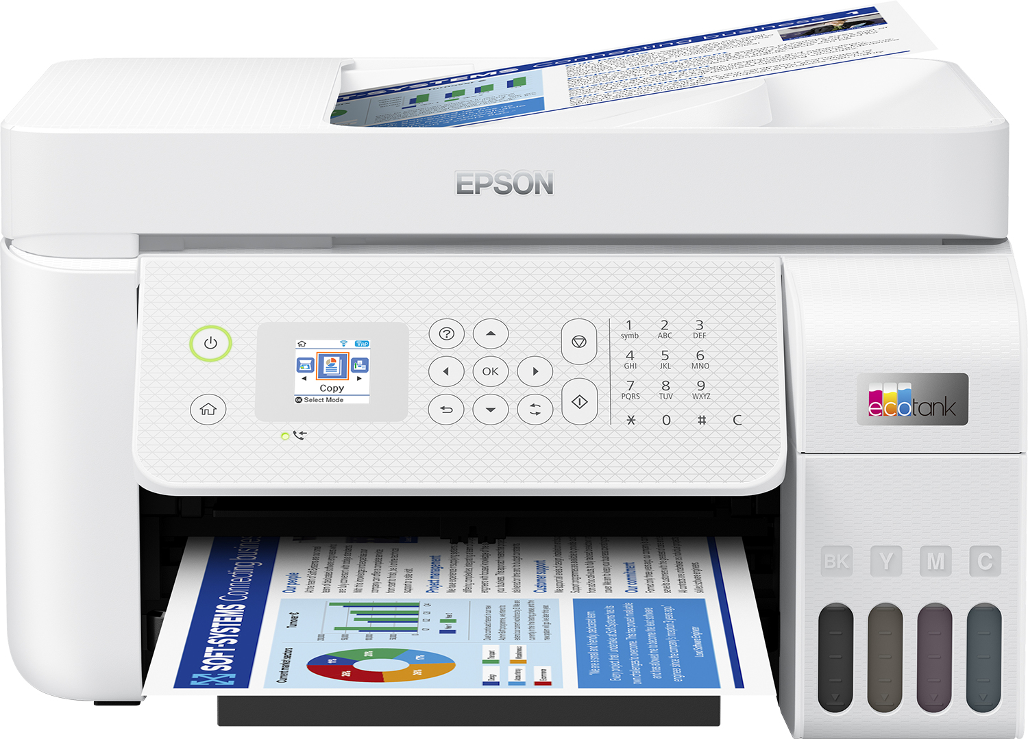 EPSON Ecotank L5296 Wi-Fi Çok Fonksiyonlu Tanklı Yazıcı