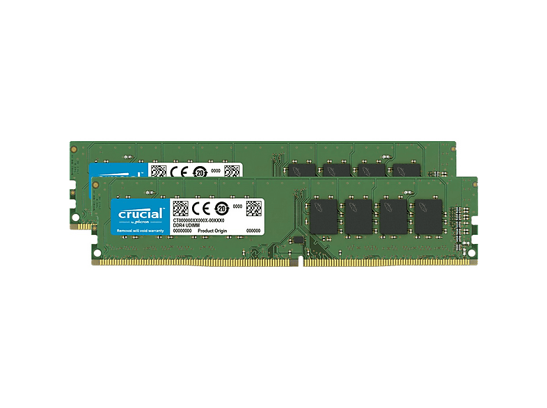 CRUCIAL RAMDDR4 3200 32GB KIT Crucial 16GBx2 Arbeitsspeicher 32 GB DDR4