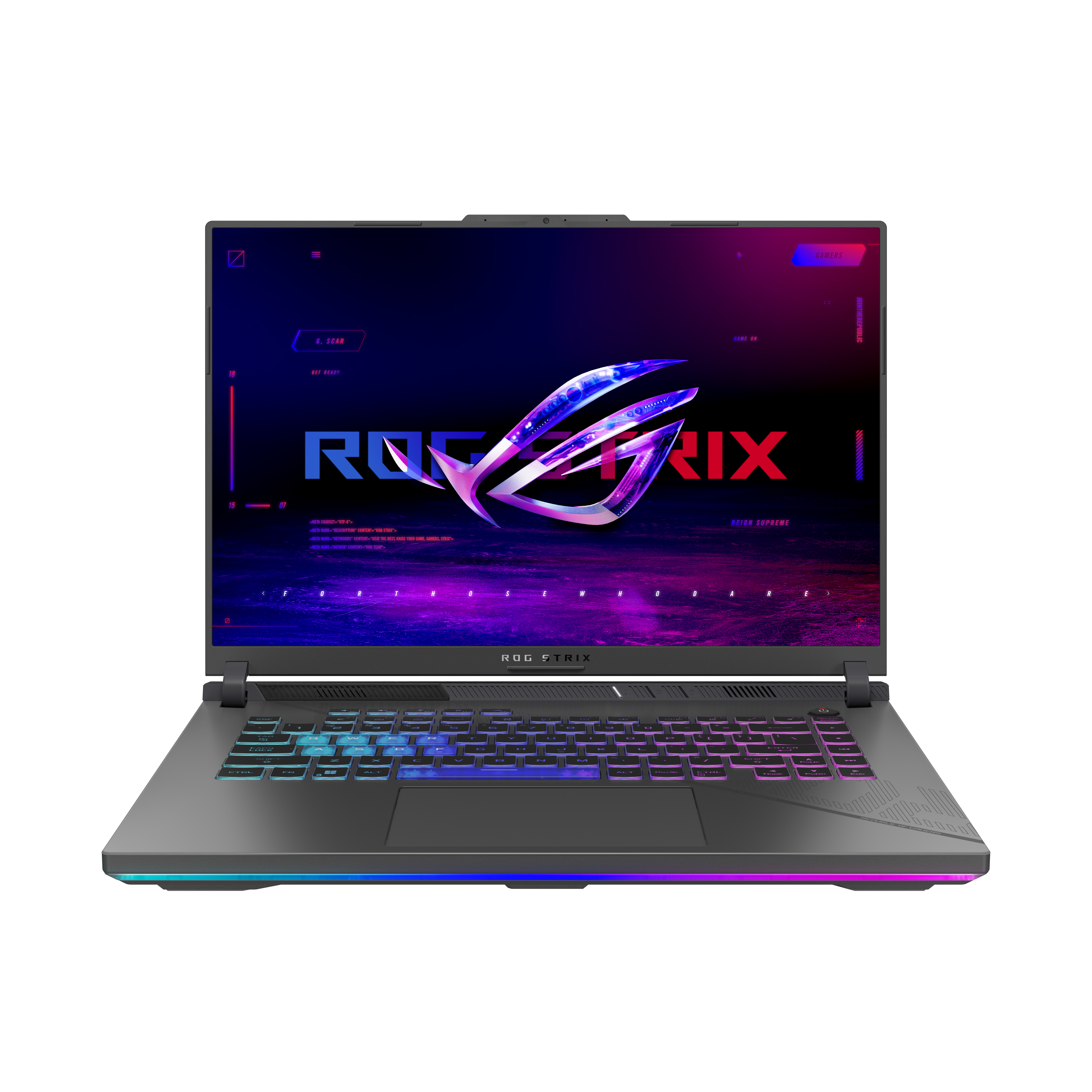 ASUS Rog Strix G16 G614PM-S5074 AMD Ryzen 9 8940HX 32 GB RAM 1 TB SSD 16 inç FreeDOS Laptop Koyu Gri