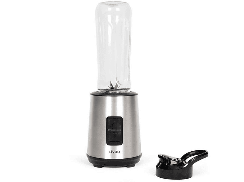 Livoo Blender Portable DOP248G - 300 Ml, 40W, 6 Lames Inox, Bouteille Tritan Sans BPA, USB-C Rechargeable