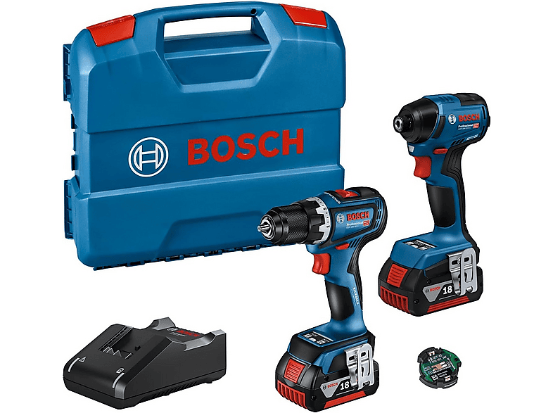 BOSCH GDR 18V-220C + GSR 18V-90C Vidalama + 2x4 Akü Kombi Seti Akülü Vidalama Makinesi Mediamarkt