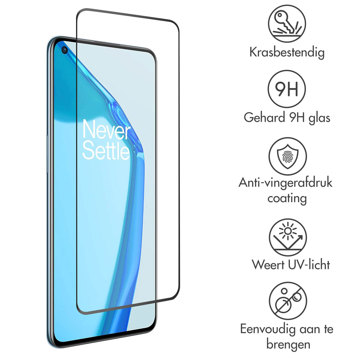 Nandu ZenGlass Pellicola Protettiva Flessibile Per HTC One M9 - 9H Anti Graffio, Anti Impronta, Made In Germany, Spessore 0.25mm - 4