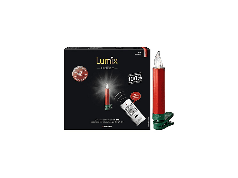 Überlegene Qualität, langlebig Lumix LED Baumkerze SuperLight Flame