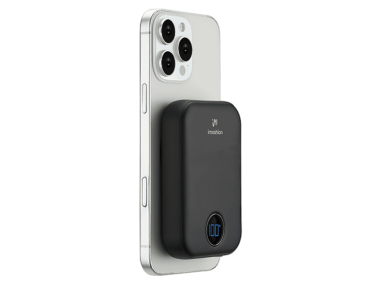 IMOSHION Power Delivery & Quick Charge MagSafe Powerbank 10000 mAh Schwarz