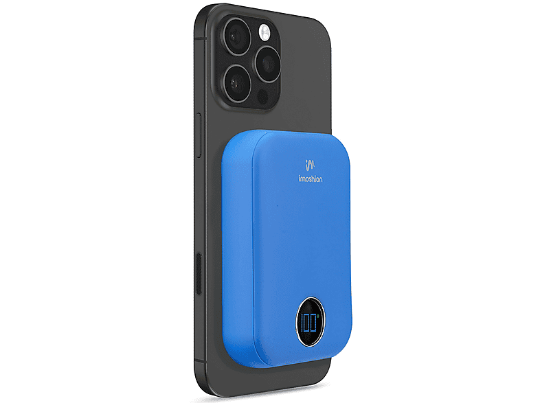 IMOSHION Power Delivery & Quick Charge MagSafe Powerbank 10000 mAh Blau