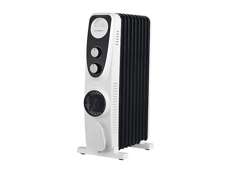 LUXELL LUX09-FP-BW 9 Dilim Turbo Fanlı 2400 W Yağlı Radyatör Siyah