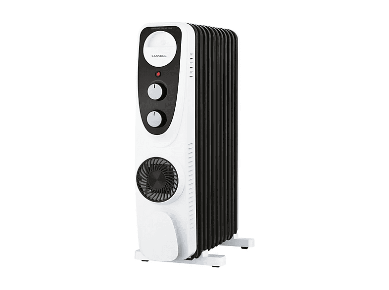 LUXELL LUX11-FP-BW 11 Dilim Turbo Fanlı 2700 W Yağlı Radyatör Siyah