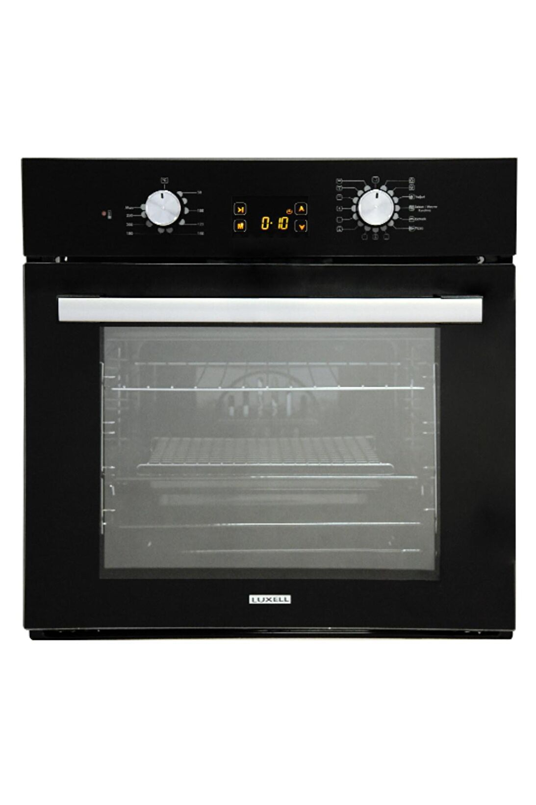 LUXELL B66-SGF3 55 l Ankastre Fırın Siyah