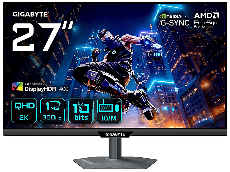 GIGABYTE M27Q3 27 Zoll QHD Gaming Monitor (1 ms Reaktionszeit  )