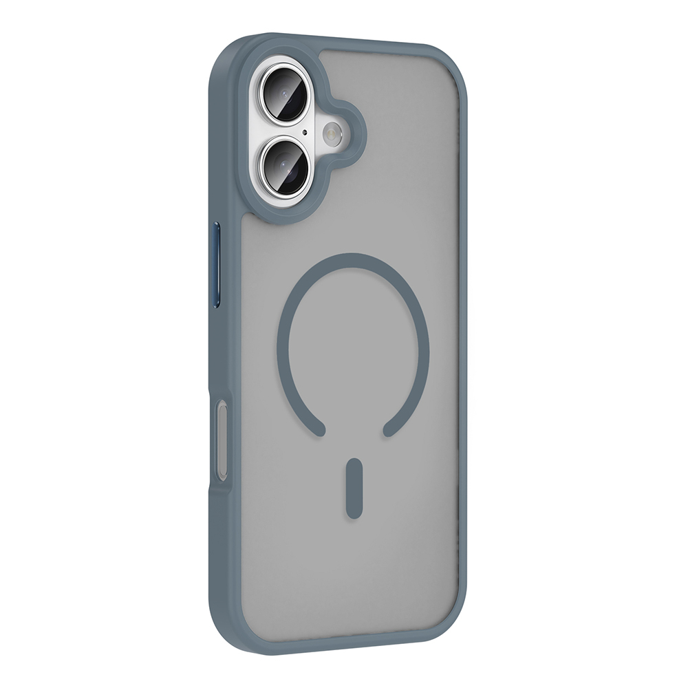 GPACK iPhone 17 Uyumlu Sio M-Safe Şarj Özellikli Telefon Kılıfı Gri
