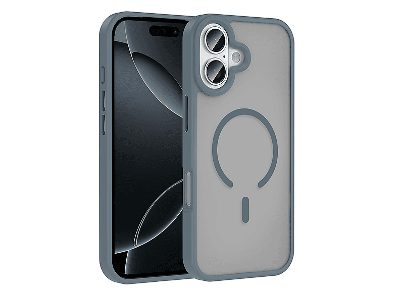 LOPARD iPhone 17 Uyumlu Mgsafe Şarj Özellikli Mat Arka Yüzey Sio Kapak Telefon Kılıfı Çok Renkli