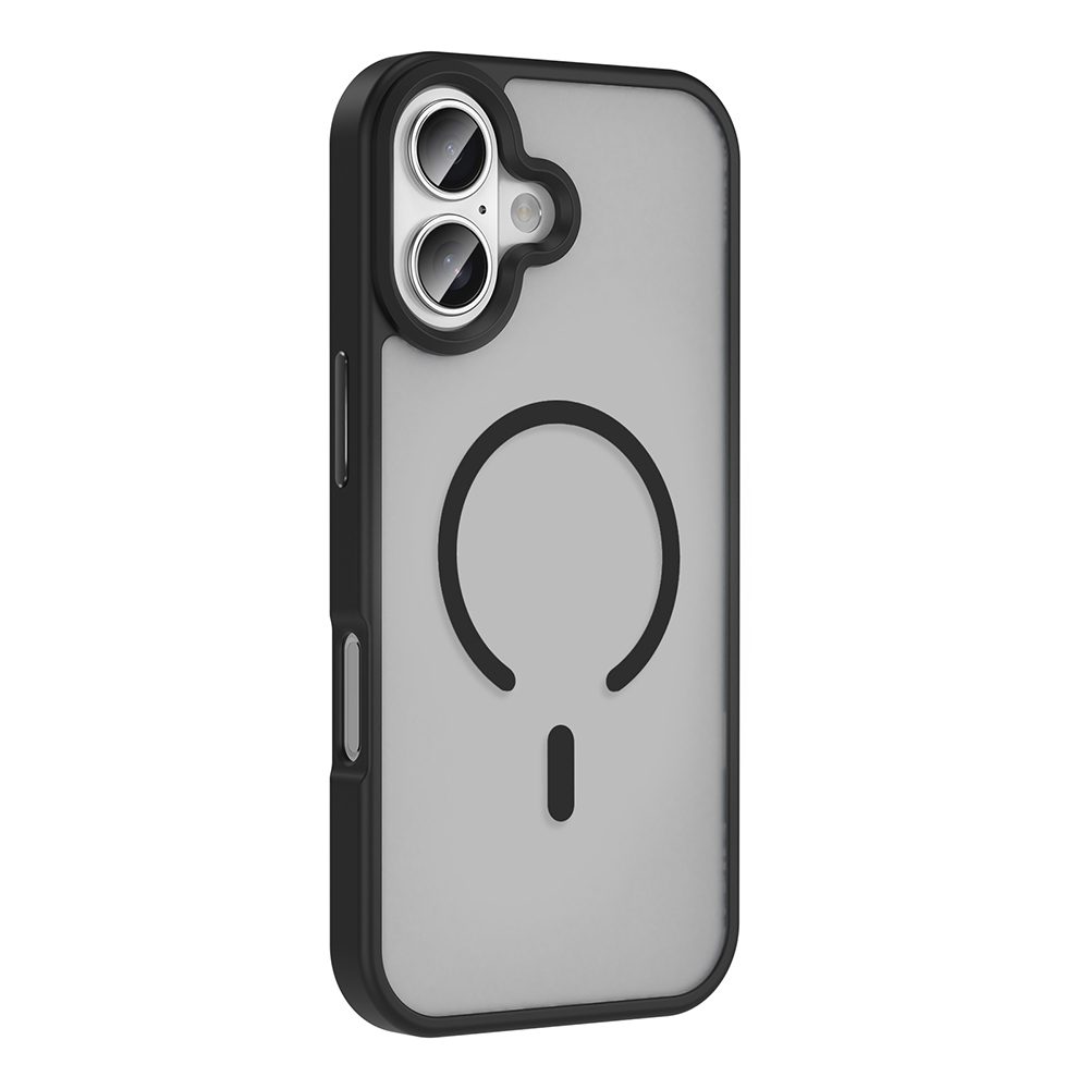 GPACK iPhone 17 Uyumlu Sio M-Safe Şarj Özellikli Telefon Kılıfı Siyah