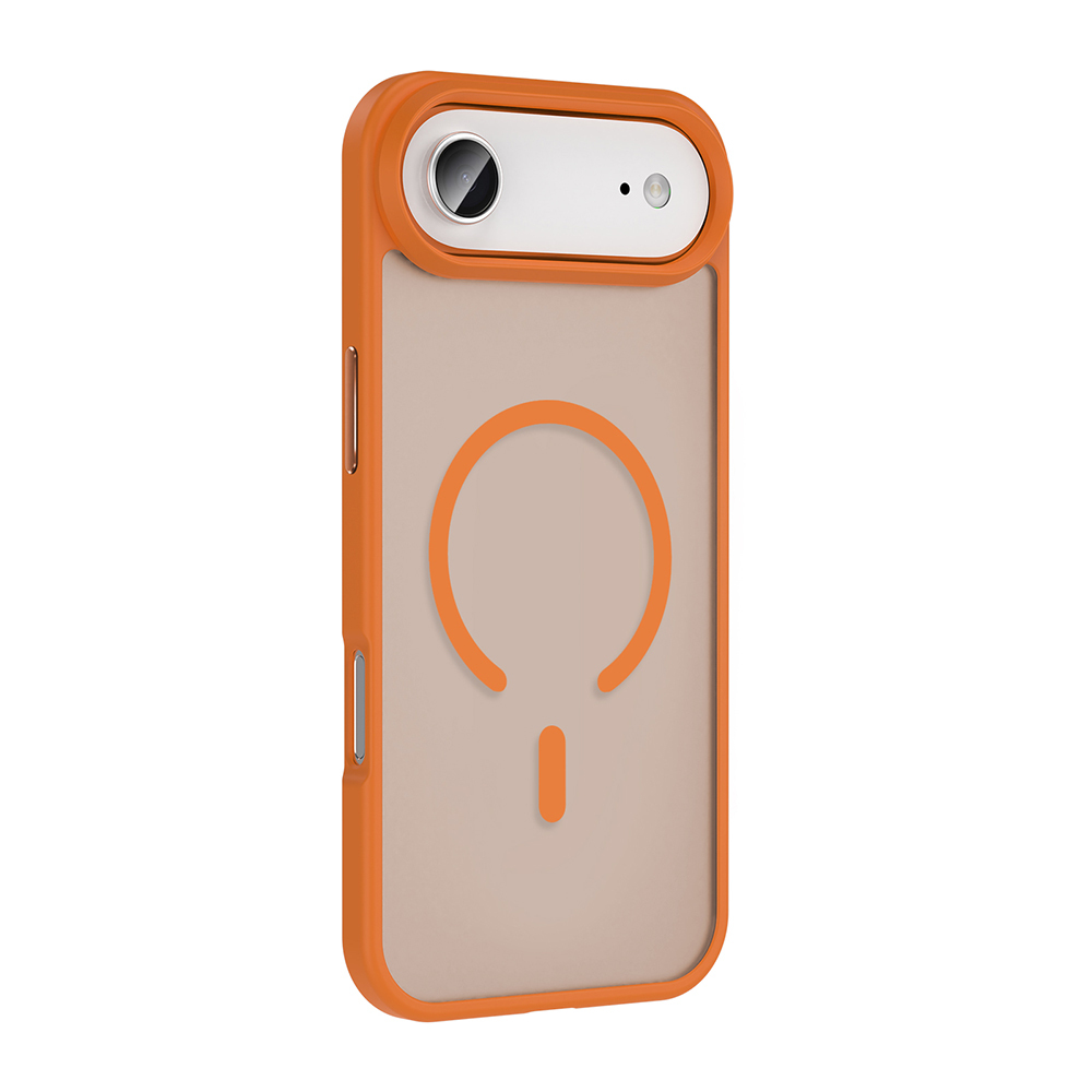 GPACK iPhone 17 Air Uyumlu Sio M-Safe Şarj Özellikli Telefon Kılıfı Turuncu