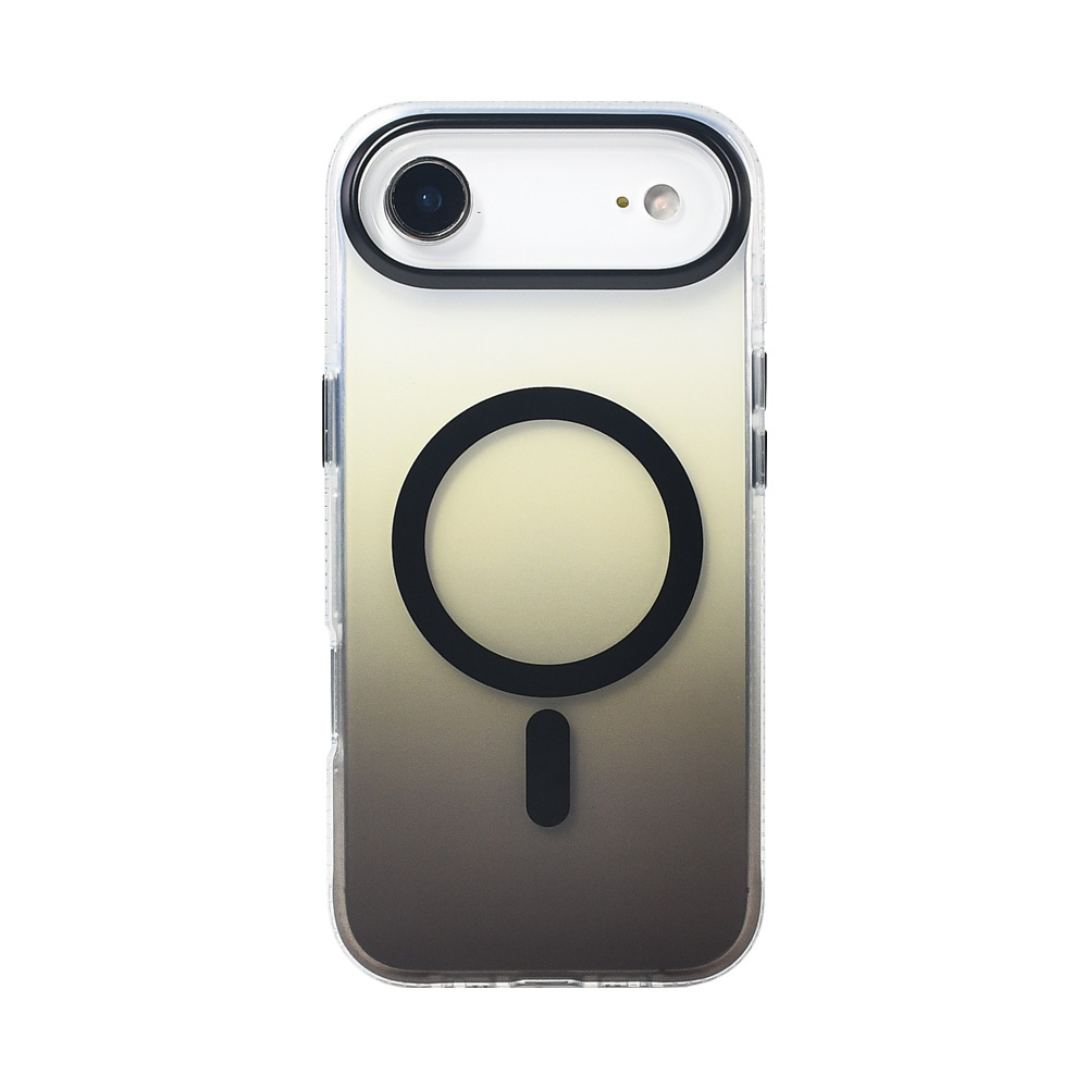 GPACK iPhone 17 Air Uyumlu Toros M-Safe Şarj Özellikli Telefon Kılıfı Siyah