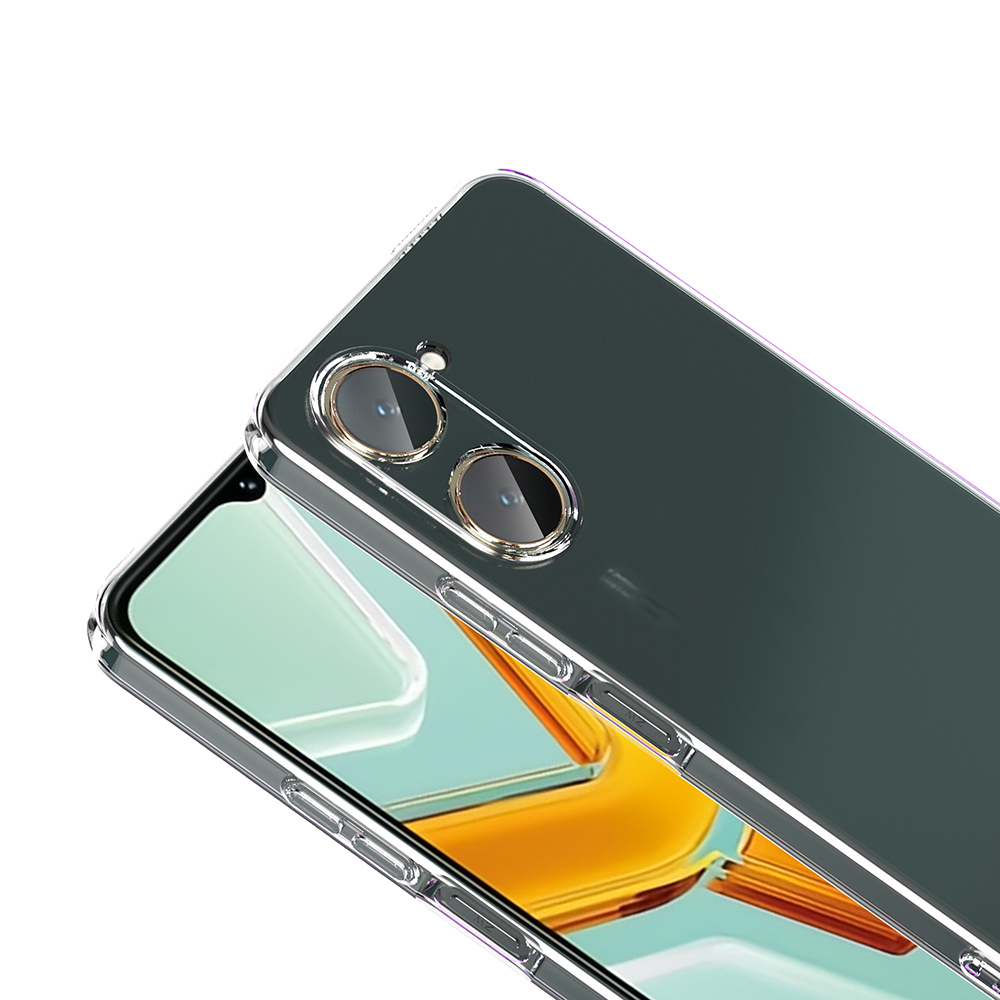 GPACK Vivo Y18 Uyumlu Süper Silikon Telefon Kılıfı Renksiz