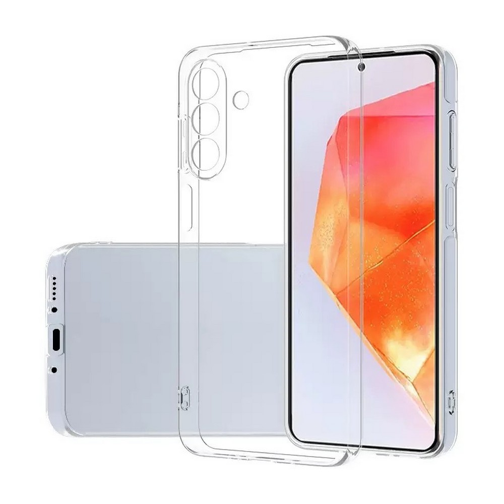 GPACK Samsung Galaxy A17 Uyumlu Süper Silikon Telefon Kılıfı Renksiz
