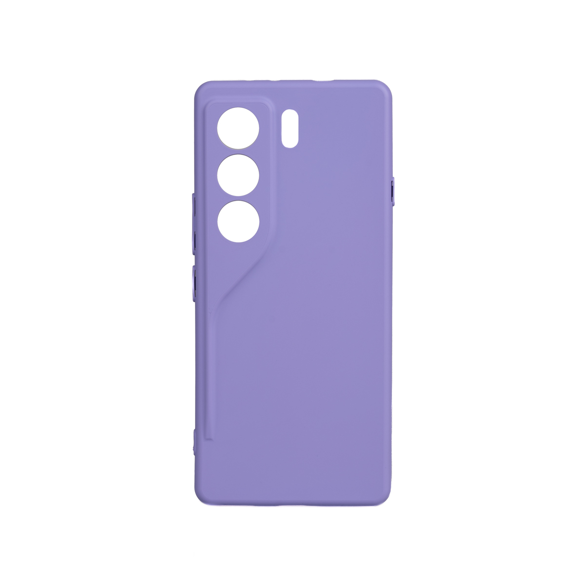 GPACK Tecno Camon 40 Pro Uyumlu Biye Silikon Telefon Kılıfı Lila