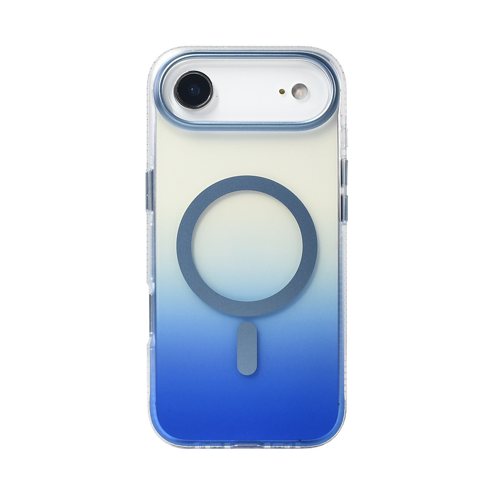 GPACK iPhone 17 Air Uyumlu Toros M-Safe Şarj Özellikli Telefon Kılıfı Mavi