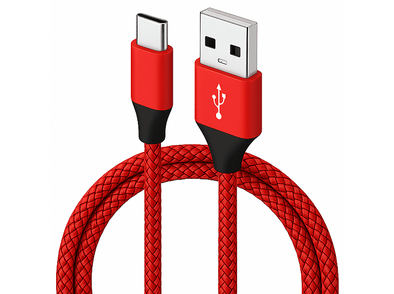 TRMK UCL3, USB-C Kabel, 3 m, rot