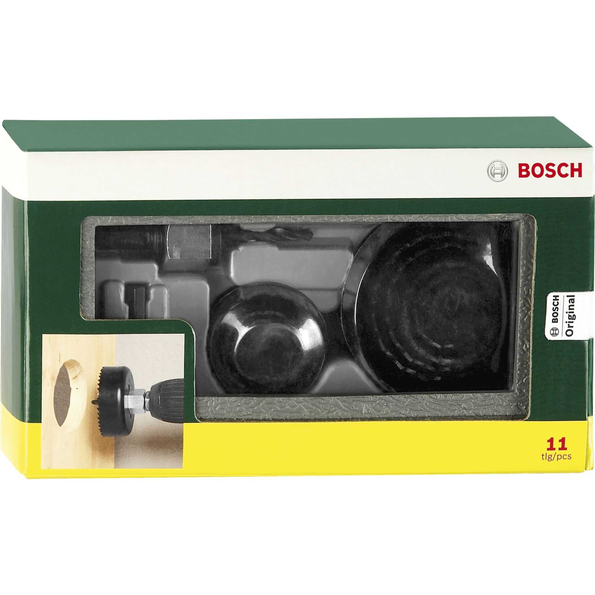 BOSCH Dıy Çantalı 8'li Karışık Delik Açma Testeresi Panç Seti
